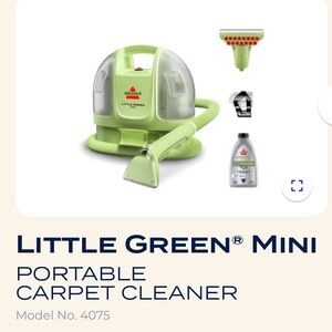 Bissell Little Green Portable Cleaner in Light Green